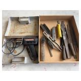 Files, Wire Brushes, Solder Gun