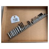 Snap-On and MAC Socket and Bit Sets 1/4ï¿½DR