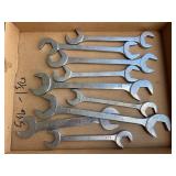 MAC 9 Pcs Open End off set Wrenches 5/16-1