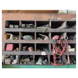 Top Left Shelf Bins w/Misc Shop Items Only