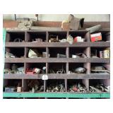 Top Right Shelf Bins w/Misc Items Only