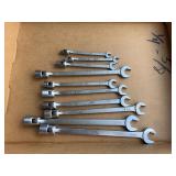 MAC 10 Pcs Socket End Wrenches 1/4-5/8ï¿½