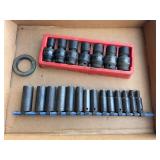 Impact Wright Deep Well Impact Sockets Metric 6mm-