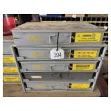Kimball 4 Drawer Organizer w/Contents + 1 more Dra