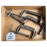 (3) C-Clamps