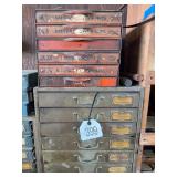 12 Drawers/Organizers w/Contents