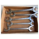 MAC 5 Pcs Open End Off Set Wrenches 1 3/8-1