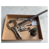 Vice Grip Clamp, Air Chuck, MAC Line Wrench