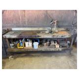 Portable Work Bench, Vice and Contents