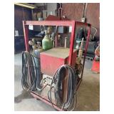 Miller Torch and Welder Set on Portable Stand
