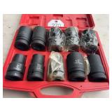 10 Pc Impact Socket Set 3/4ï¿½-1 5/8ï¿½ 1ï¿½DR