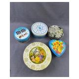 Victorian Lovers Decorative Tin Collection