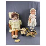 Antique Dolls Collection with Accessories