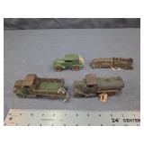 Antique Cast Iron Toy Vehicles Lot