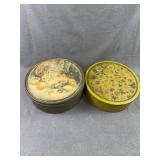 Mrs. Stevens Candy Tin & Still Life Fruit Tin