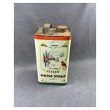 Vintage Lake Erie Maple Syrup Gallon Tin