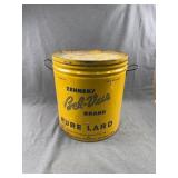 Vintage Zehner's Bel-Vue Lard Tin Can
