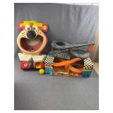 Kusan Motorcycle Racing Set & Yogi Bear Lot