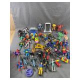 Superhero & Cartoon Action Figures Lot