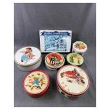 Norman Rockwell Illustrated Tin Canisters
