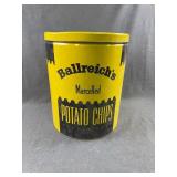 Ballreich's Potato Chips Advertising Canister