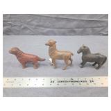 Antique Cast Iron Animal Still Banks Lot