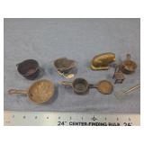 Antique Miniature Cast Iron Dollhouse Accessories