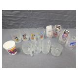McDonald's Disney Glasses & Hot Wheels Cup