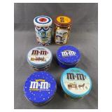 M&M's Advertising Tins Collection