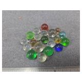 Assorted Glass Marbles Collection Lot