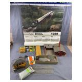 Model Train Scenery & 1988 NS Calendar