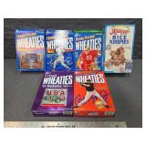 Collectible Cereal Boxes Lot of Six