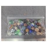 Assorted Swirl & Mixed Glass Marbles