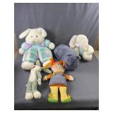 Assorted Plush Toys: Bugs Bunny & More