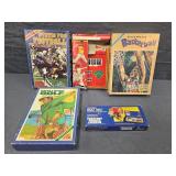 Vintage Sports Board Games & Cartridges Lot
