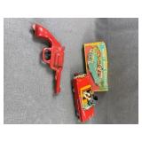 AHI Moon Cadillac Toy Car & Cap Gun