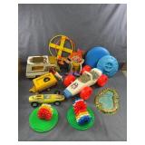 Tonka Campers & Mattel V-RROOM! Race Car