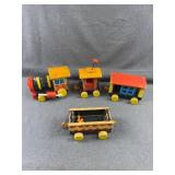 Vintage Fisher-Price Huffy Puffy Train Set
