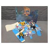 Disney House of Mouse Plush & Backdrop Lot