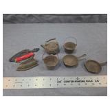 Miniature Cast Iron Cookware Collection