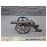 Cast Iron Miniature Model Cannon Toy