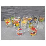 Vintage McDonald's Glasses & Garfield Mug Set