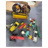 Auburn Rubber Tractor & Collectible Toys Lot