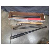 Baseball Bats & Punching Bag Lot