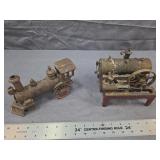 Antique Weeden Toy Steam Engine & Locomotive