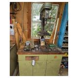Drill Press & Cabinet Drill Bits, Bolts, Bottle Ja