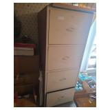 4 Drawer Metal Storage