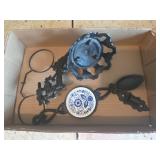 Cast Iron Wall Lamp Holder