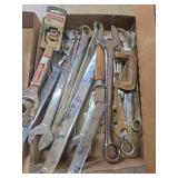 Tools- Assorted Wrenches & Etc.