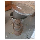 Dietz Lantern & Tin Bucket